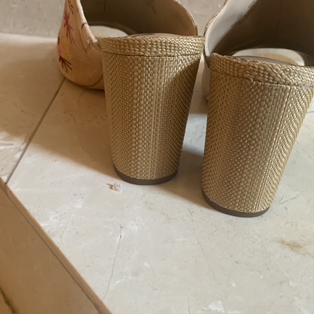 Sam Edelman Platform Slides With Suede And Embroi… - image 6